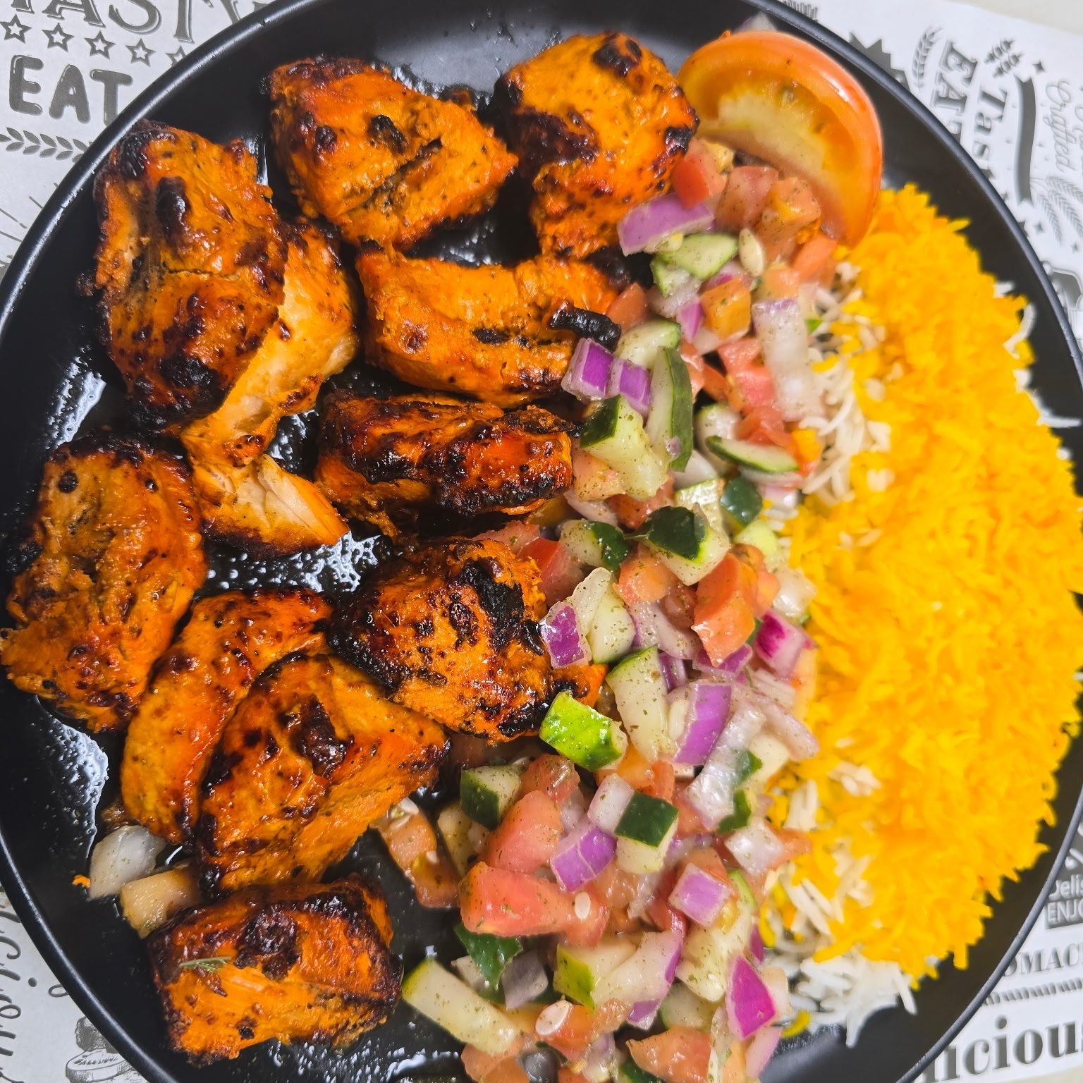 Boneless Chicken Tikka (Spicy).