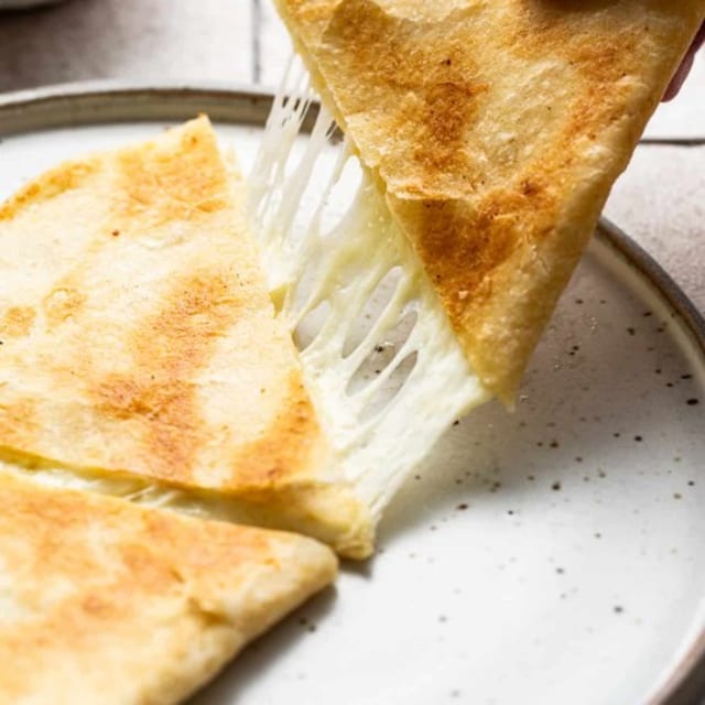 Cheese Quesadilla.