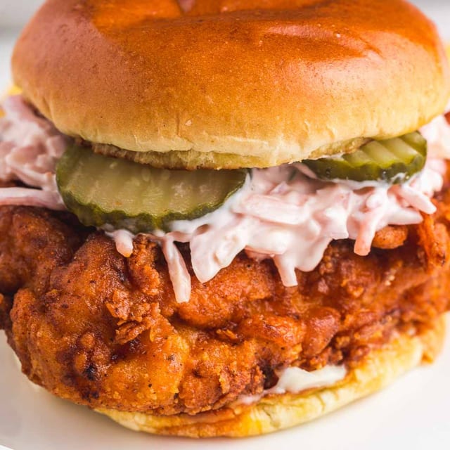 Nashville Hot Burger.