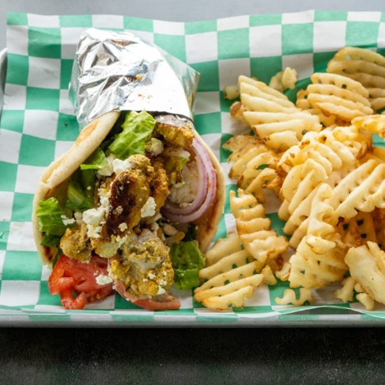 Delicious Chicken Shawarma Awaits