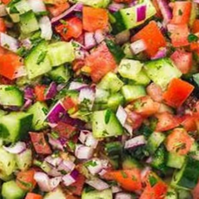 Shirazi Salad.