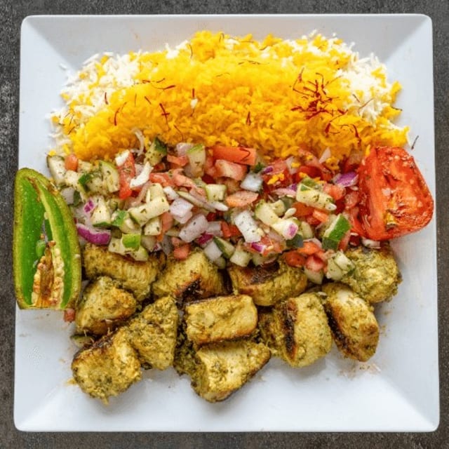 Malai Chicken Kabob.