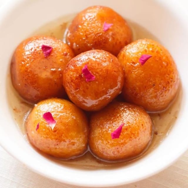Gulab Jammun.