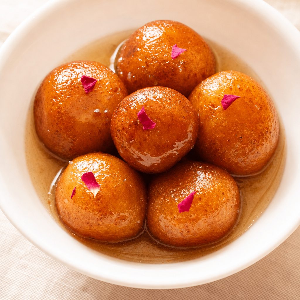Gulab Jammun.