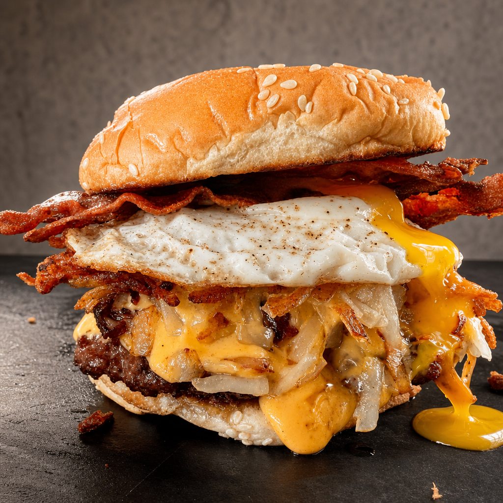 Breakfast Burger.