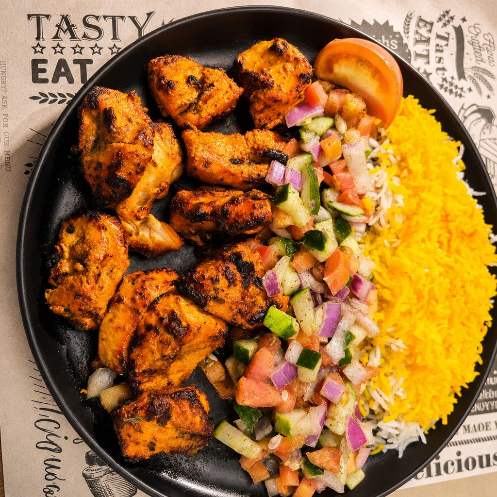 Boneless Chicken Tikka (Spicy).
