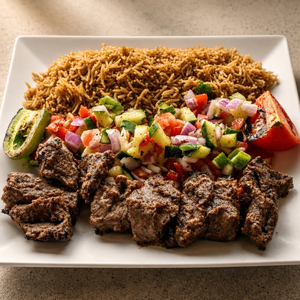 Beef Kabob.