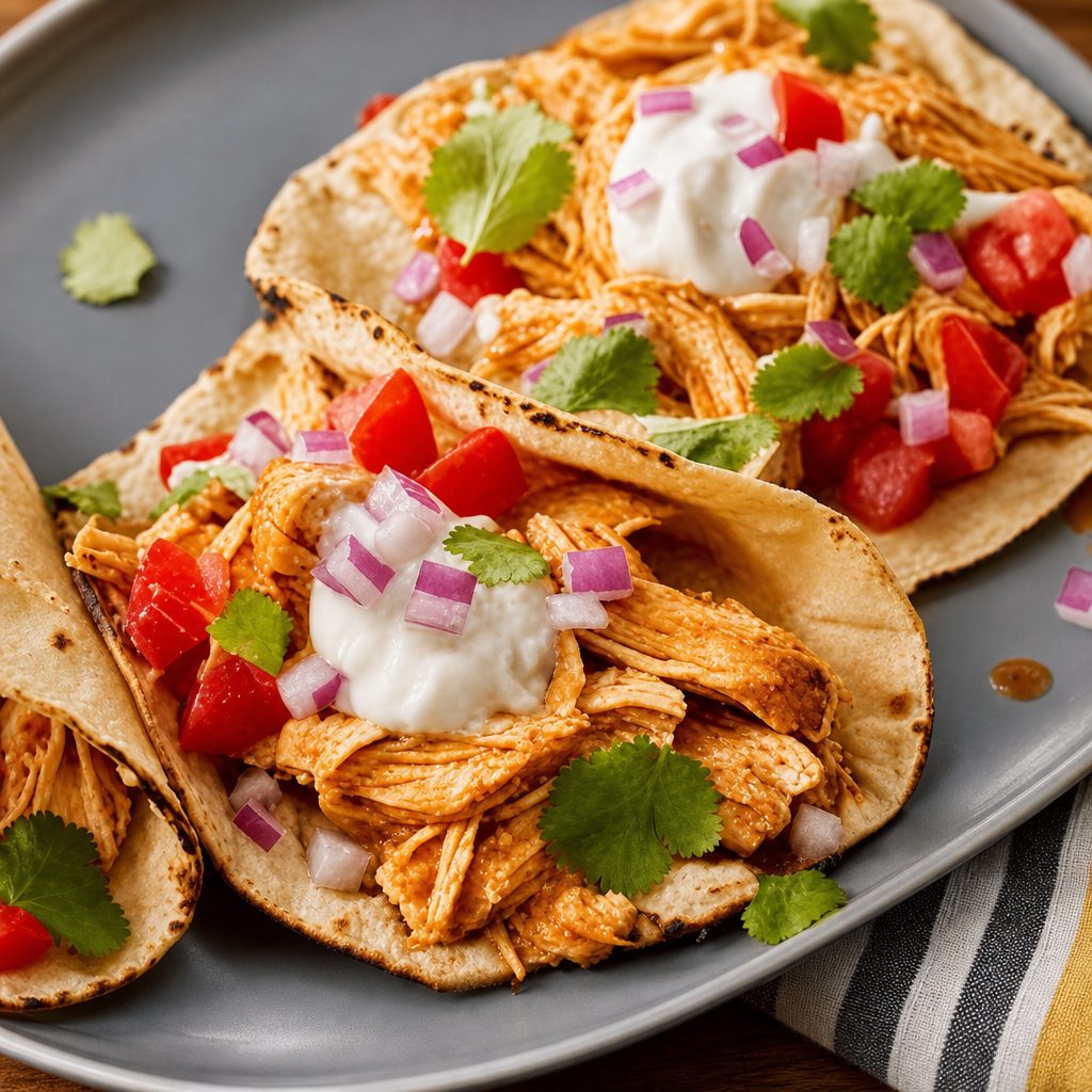 Chicken Tacos.