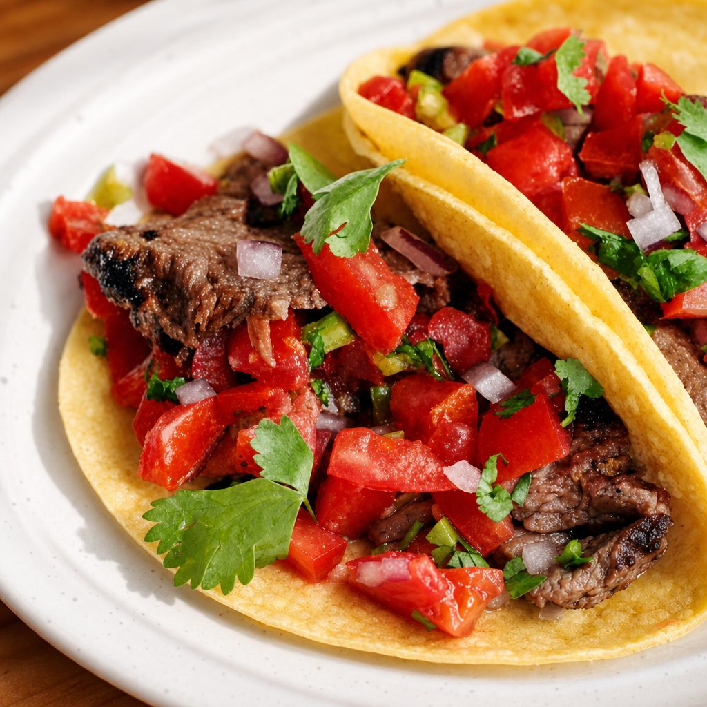 Steak Tacos.
