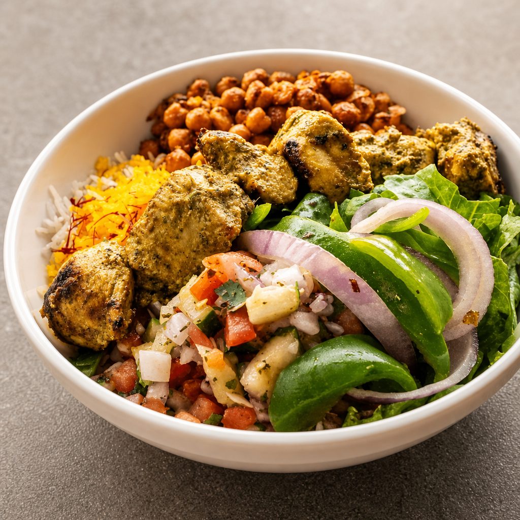 Malai Chicken Bowl.