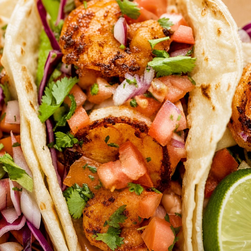 Shrimp Tacos.