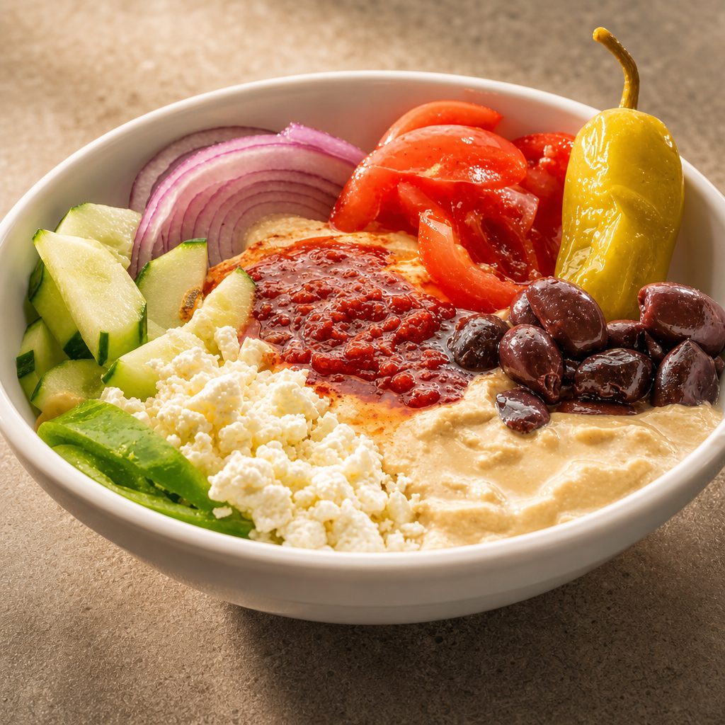 Mediterranean Hummus.
