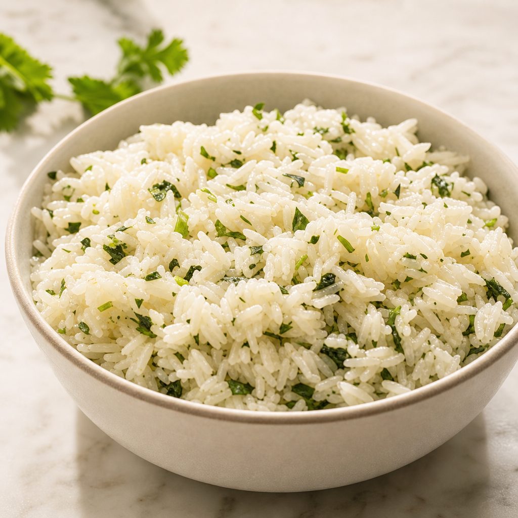 Cilantro Lime Rice.