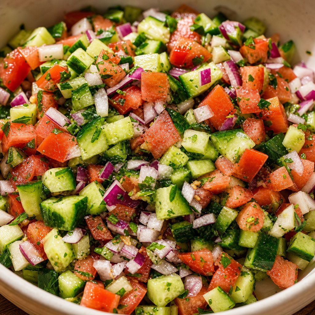 Shirazi Salad.