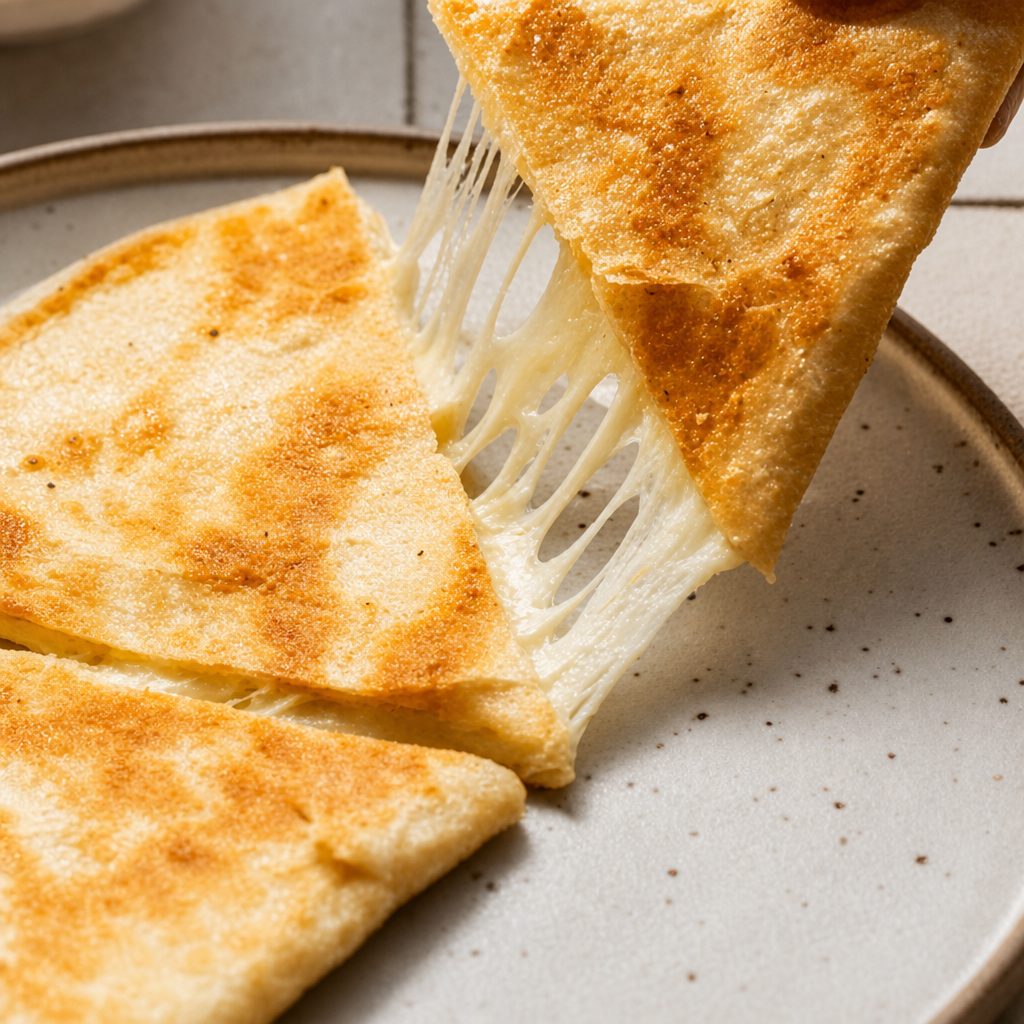Cheese Quesadilla.