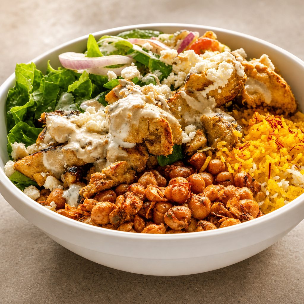 Shawarma Chicken Bowl.