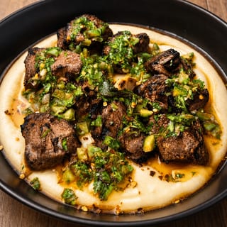 Chimi And Mash Bowl