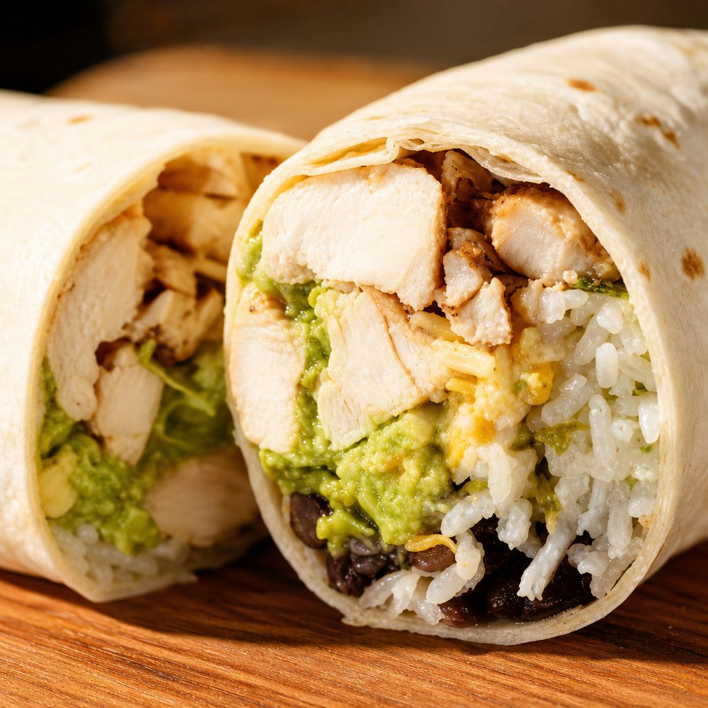Chicken Burrito.